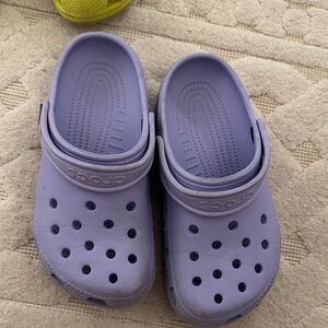 CROCS Kids Lavender Classic Clogs